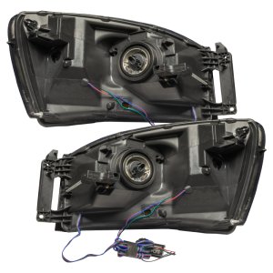 Dodge Ram Headlight Assemblies - ORACLE Lighting - ColorSHIFT w/ BC1 Controller - 2006